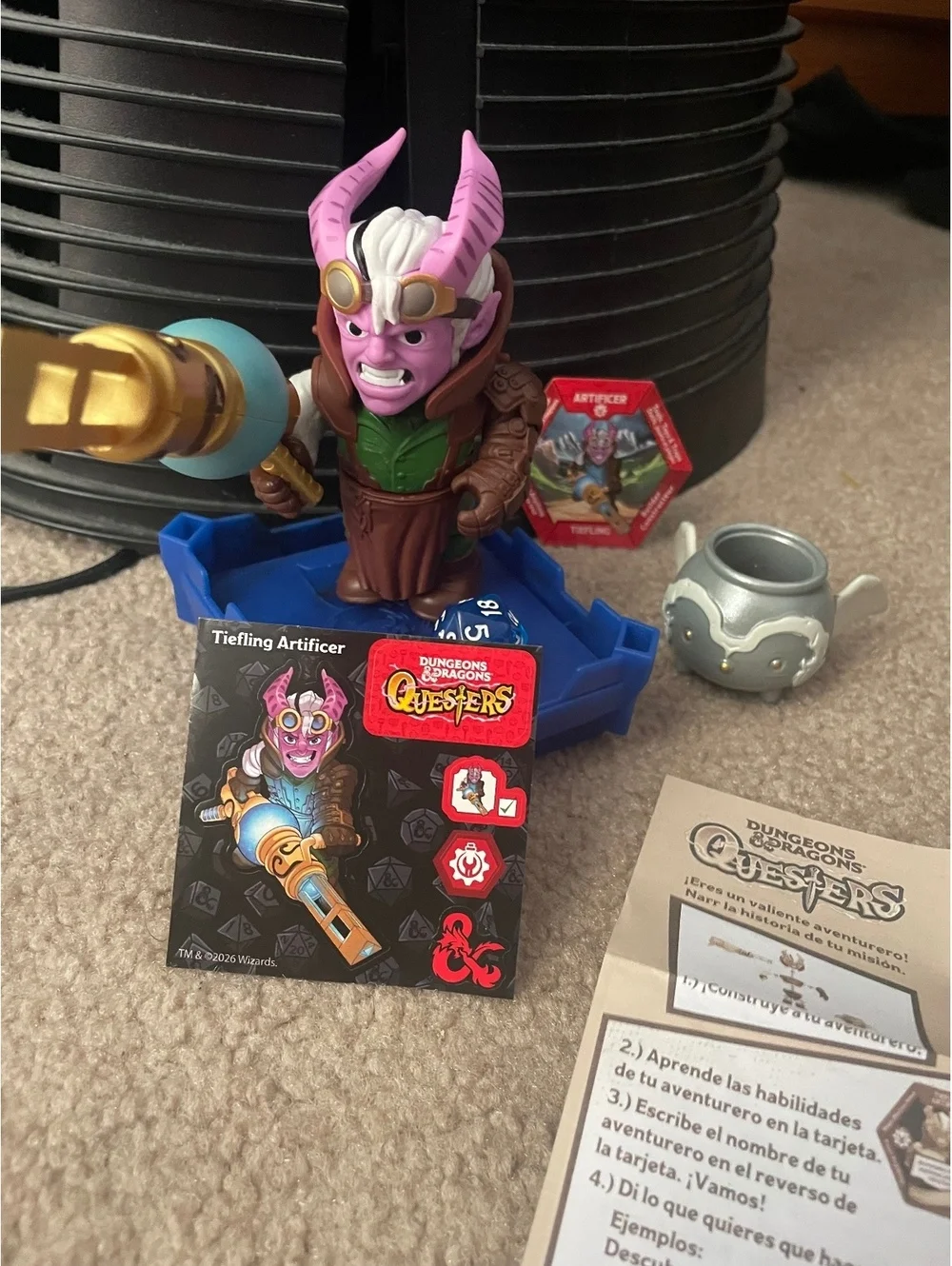Dungeons and Dragons Quest Adventurer Characters toy figure